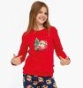 Piżama Cornette Young Girl 592/186 Teddy dł/r Christmas 134-164